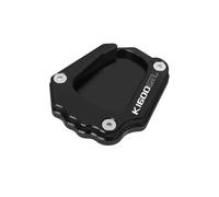 Side Stand Enlarge Motorcycle Kickstand Pad For B&MW K1600GT K1600GTL 2017-2023 Extension Side Stand Base Support Plate Enlarger Footpad Extension Pad(BLACK 1)