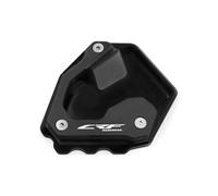 Side Stand Enlarge Motorcycle Kickstand Pad For H&onda Africa Twin CRF1000L 2016-2018 Extension Side Stand Enlarger Support Plate Footpad Extension Pad(BLACK 1)