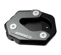 Side Stand Enlarge Motorcycle Kickstand Pad For K&awasaki For VERSYS300 For VERSYS-X250 For VERSYS-X300 Extension Side Stand Enlarge Footpad Extension Pad(Titanium1)