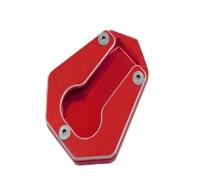 Side Stand Enlarge Motorcycle Kickstand Plate For Benelli TRK502X 752S BN600 BJ600 502C Extension Foot Side Stand Enlarger Pad Support Plate Extension Pad(RED)