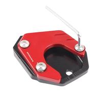 Side Stand Enlarge Motorcycle Kickstand Plate For H&onda For CB650R For CB300R For CB500X For CB500F For CB400X 2019-2023 Side Stand Foot Pad Extension Pad(Red 1)