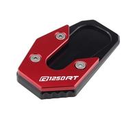 Side Stand Enlarge Motorcycle Kickstand Plate Pad For B&MW R1250RT 2018-2022 Side Stand Enlarge Sidestand Foot Extension Pad Support Plate Extension Pad(Red 1)