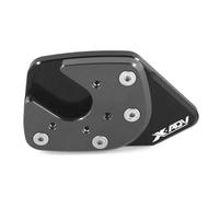 Side Stand Enlarge Motorcycle Kickstand Plate Pad For H&onda X-ADV750 2017 2018 Sidestand Stand Extension Enlarger Pad Support Plate Footpad Extension Pad(Titanium)