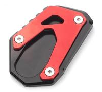 Side Stand Enlarge Motorcycle Side Stand Base Foot Extension For Suzuki KATANA 2019-2021 Exlarged Kickstand Pad Support Plate Foot Pad Extension Pad(Red 1)