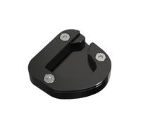 Side Stand Enlarge Motorcycle Side Stand Enlarge Extension For Suzuki GSF1250 GSF650 Bandit 650 GSF 1200 650S 1200S Kickstand Support Foot Pad Extension Pad(BLACK,X4)