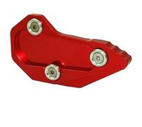 Side Stand Enlarge Motorcycle Side Stand Foot For B&MW R1200RS R1200R 2015-2018 Extension Enlarge Kickstand Pad Support Plate Anti-Skid Footpad Extension Pad(RED)