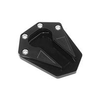 Side Stand Enlarge Motorcycle Side Stand Foot For Benelli TRK502 502X 2017-2023 Kickstand Enlarger Side Stand Pad Extension Support Plate Extension Pad(BLACK2)