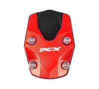 Side Stand Enlarge Motorcycle Side Stand Foot For H&onda ADV160 PCX160 PCX150 PCX125 Kickstand Extension Pad Enlarged Footpad Support Plate Extension Pad(RED)