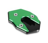 Side Stand Enlarge Motorcycle Side Stand Foot For K&awasaki For Ninja For H2 SX SE For VERSYS-X300 2017-2023 Kickstand Extension Support Plate Extension Pad(GREEN)