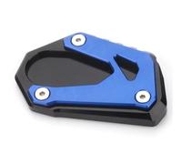 Side Stand Enlarge Motorcycle Side Stand Foot For Suzuki V-strom1050 V-strom 1050XT Extension Kickstand Pad Support Plate Anti-slip Footpad Extension Pad(Blue2)