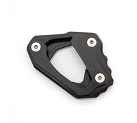 Side Stand Enlarge Motorcycle Side Stand Foot For Y&amaha MT-10 FZ-10 YZF-R1M 2016-2022 Extension Enlarger Kickstand Pad Support Plate Footpad Extension Pad(BLACK)