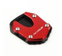 Side Stand Enlarge Motrocycle Kickstand Plate Pad For H&onda NC750X 2021-2024 Foot Side Stand Plate Kickstand Enlarger Support Extension Pad Extension Pad(Red 1)
