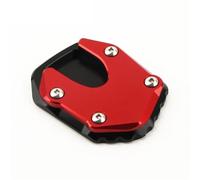 Side Stand Enlarge Motrocycle Kickstand Plate Pad For H&onda NC750X 2021-2024 Foot Side Stand Plate Kickstand Enlarger Support Extension Pad Extension Pad(Red 2)