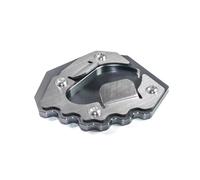 Side Stand Enlarged Base Compatible with Tiger 1200 2022 2023 2024 Motorcycle Side Stand Support Extension Kickstand Side Bracket Extension Foot Pad Base