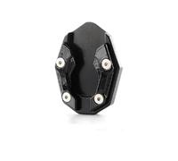 Side Stand Enlarged Base Universal Aluminum Alloy Motorcycle Bike Kickstand Extender Foot Side Stand Extension Foot Pad Support Plate