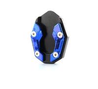 Side Stand Enlarged Base Universal Aluminum Alloy Motorcycle Bike Kickstand Extender Foot Side Stand Extension Foot Pad Support Plate