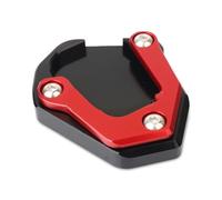 Side Stand Enlarger For Loncin For Voge DS525X DS625X DS900X 900DSX 625DSX 525DSX DSX 900 625 Side Stand Kickstand Enlarged Plate Stability Enhancer(Red)