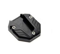 Side Stand Enlarger Pad Plate Motorcycle Stand Extender Foot Side Stand Extender For Streetfighter V4s Rs660 Aileron 50cc Accessories Mt200(Black)