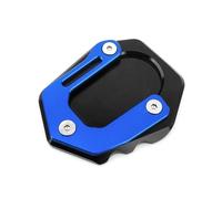 Side Stand Enlarger Support Plate Motorcycle Extension Kickstand Foot Side Stand Enlarger Pad For F750GS F800GS F850GS F900GS For ADVENTURE(BLUE)