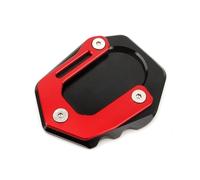 Side Stand Enlarger Support Plate Motorcycle Extension Kickstand Foot Side Stand Enlarger Pad For F750GS F800GS F850GS F900GS For ADVENTURE(RED)