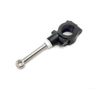 Side Stand Extension Motorcycle Kickstand Extender for 20-23mm Legs - Wear Resistant Support Plate for Uneven Ground Parking - Black 9x5.8cm