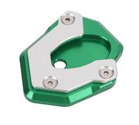 Side Stand Extension Pad, Aluminium Alloy Kickstand Enlarger Large Friction Stable Parking with Hex Wrench for Motorcycle Replacement for 650 ER-6N ER-6F green