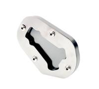 Side Stand Extension Pad Kickstand Foot Side Stand Extension Pad Support Plate Enlarge Stand For CRF1100L For Adventure Sports CRF 1000L For Africa Twin(GRAY)