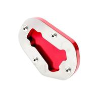 Side Stand Extension Pad Kickstand Foot Side Stand Extension Pad Support Plate Enlarge Stand For CRF1100L For Adventure Sports CRF 1000L For Africa Twin(RED)