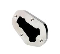 Side Stand Extension Pad Kickstand Foot Side Stand Extension Pad Support Plate Enlarge Stand For CRF1100L For Adventure Sports CRF 1000L For Africa Twin(Black)