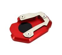 Side Stand Extension Pad Motorcycle Kickstand Foot Side Stand Extension Support Enlarge Plate For CRF1100L CRF 1100 L L4 For Africa Twin 2020-2025(RED)