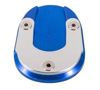 Side Stand Extension Plate Cnc Aluminum Enlarger Pad Widening Base Motorcycle For Xjr1300 1998-2018(Blue)