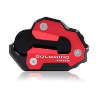 Side Stand Foot Motorcycle Kickstand Foot Side Stand For Goldwing 1800 GL 1800 F6B 2020-2023 Extension Pad Enlarge Support Plate(RED)