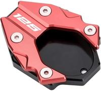 Side Stand Foot Motorcycle Kickstand Pad Side Stand Foot Extender For Kawasaki For Ninja 125 2019-2024 Side Bracket Support Plate Pad(RED)