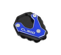 Side Stand Foot Motorcycle Kickstand Plate For CL300 CL500 SCL500 SCL300 2021-2024 Extension Foot Side Stand Enlarger Support Pad(Blue2)