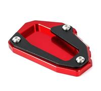 Side Stand Foot Motorcycle Side Stand Foot For Ducati DesertX SCRAMBLER 1100 Sport 2022 2023 Extension Kickstand Base Enlarge Support Pad(Red3)