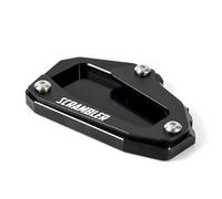 Side Stand Foot Motorcycle Side Stand Foot For Ducati DesertX SCRAMBLER 1100 Sport 2022 2023 Extension Kickstand Base Enlarge Support Pad(BLACK2)