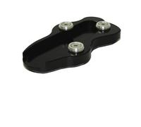 Side Stand Motorcycle Side Stand Foot For Kawasaki For VN900 Classic Custom 2007-2015 Kickstand Extension Enlarge Pad Support Plate Extension Pad(BLACK)