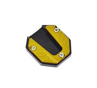 Side Stand Pads 1Pc Aluminum Alloy Motorbike Accessories Extension Foot Pad Support Plate Motorcycle Bike Kickstand Extender Foot Side Stand