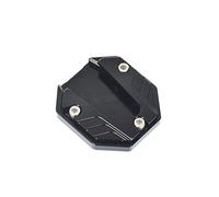 Side Stand Pads 1Pc Aluminum Alloy Motorbike Accessories Extension Foot Pad Support Plate Motorcycle Bike Kickstand Extender Foot Side Stand