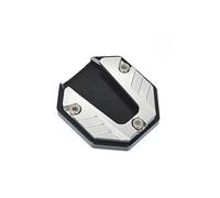 Side Stand Pads 1Pc Aluminum Alloy Motorbike Accessories Extension Foot Pad Support Plate Motorcycle Bike Kickstand Extender Foot Side Stand