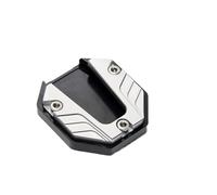 Side Stand Pads Aluminum Alloy Motorcycle Bike Kickstand Extender Foot Side Stand Extension Pad Support Plate Anti-skid Enlarged Base