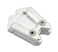 Side Stand Pads For GTS 300 GTV 3Vie For Sprint LX Scooters Motorcycle Silver Kickstand Foot Side Stand Enlarge Extension Pad Support Plate