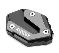Side Stand Plate Motocycle Side Stand Foot For XSR900 2014-2023 Extension Pads Kickstand Enlarge Support Plate Expander Footpad Enlarge Pad(Titanium)
