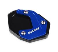 Side Stand Plate Motorcycle Kickstand Foot For BMW G310GS 2018-2021 Side Stand Extension Pad Support Plate Enlarged Base Anti-Skid Footpad Enlarge Pad(BLUE1)