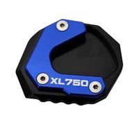 Side Stand Plate Motorcycle Kickstand Foot Side Stand Support Pad For HO&NDA XL750 XL 750 Transalp 750 2023 2024 Extension Enlarger Foot Plate Support Stand(Blue,X-1)