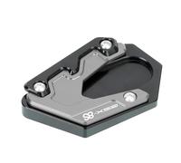 Side Stand Plate Motorcycle Kickstand Foot Side Stand Support Pad For Suzuki GSX-8S GSX8S GSX 8S 2023 2024 Extension Enlarger Foot Plate Support Stand(Titanium)