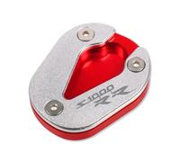 Side Stand Plate Motorcycle Kickstand Pad For BMW S1000RR 2019-2023 Side Stand Extension Enlarger Foot Support Plate Parking Footpad Kickstand Pad Extender(RED)