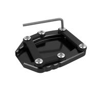 Side Stand Plate Motorcycle Kickstand Pad For Ducati Diavel V4 1200 2023 2024 Foot Side Stand Extension Footpad Enlarge Support Plate Enlarge Pad(BLACK)