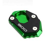 Side Stand Plate Motorcycle Kickstand Plate For KAWASAKI 900 For Z900 For Z650 For Z800 For Z900RS For NINJA 650 Side Stand Enlarged Pad Enlarge Pad(GREEN)