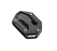 Side Stand Plate Motorcycle Kickstand Plate Pad For BMW R1300GS 2023-2025 Side Stand Base Extension Pad Enlarger Support Plate Footpad Kickstand Pad Extender(BLACK 1)